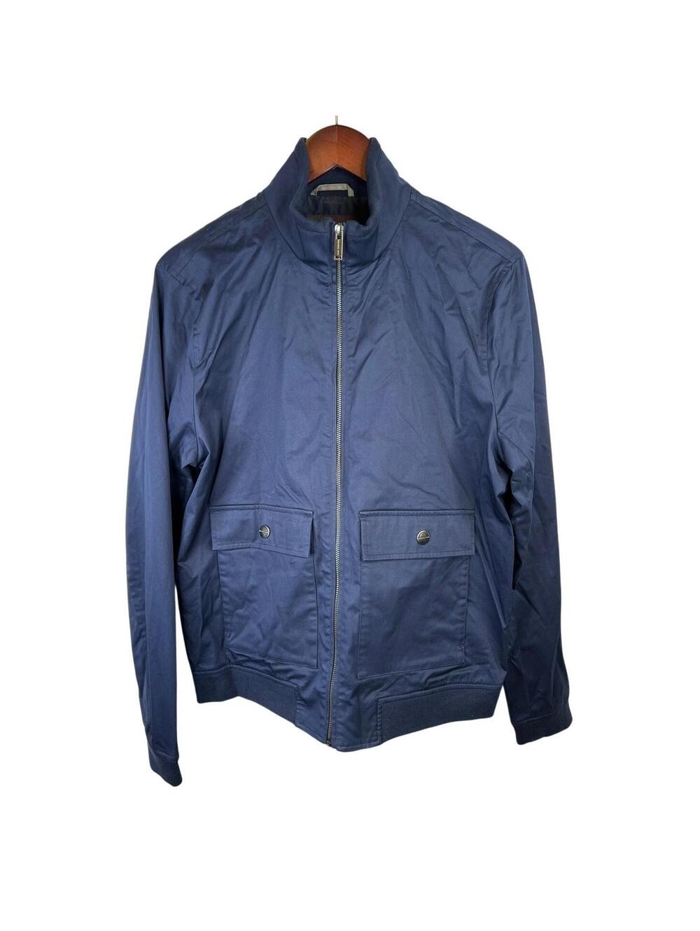 Michael Kors Designer Men's Size Medium Dark Navy Blue Designer Jacket